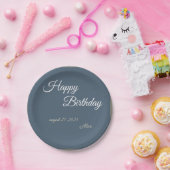 "Royal Blue Birthday Bash!" Pappteller (Party)