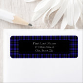 Royal Blue Black Kariert (Insitu)