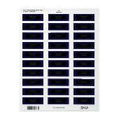 Royal Blue Black Kariert (Vorne)
