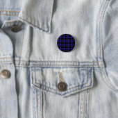 Royal Blue Black Kariert Button (Beispiel)