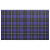 Royal Blue Black Kariert Stoff (Fat Quarter (45,7 x 55,9 cm))