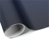Royal Blue Black Ombre Geschenkpapier (Rolleneckpunkt)