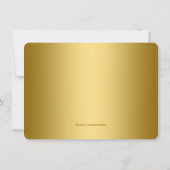 Royal Blue Boys Royal Baby Dusche Einladung (Rückseite)