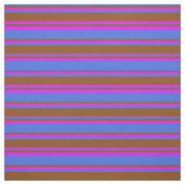 Royal Blue, Brown und Fuchsia farbiges Muster Stoff (Muster)