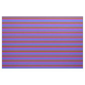 Royal Blue, Brown und Fuchsia farbiges Muster Stoff (Fat Quarter (45,7 x 55,9 cm))