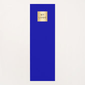 Royal Blue Business Logo Studio Yogamatte (Vorderseite)