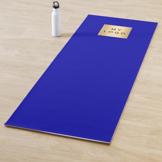 Royal Blue Business Logo Studio Yogamatte (Beispiel)