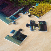 Royal Blue Castle mit Wolken und Blauem Himmel Puzzle (Seite)