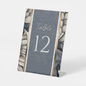 Royal Blue & Champagne White Sockelschild (Vorderseite)