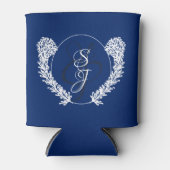 Royal Blue Classic Monogram Dosenkühler (Vorderseite)