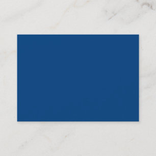 Royal Blue Color Nur benutzerdefinierte Designprod Visitenkarte