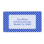 Royal Blue Combination Polka Dots by STaylor (Vorne)