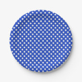 Royal Blue Combination Polka Dots by STaylor Pappteller (Vorderseite)