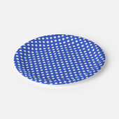 Royal Blue Combination Polka Dots by STaylor Pappteller (Schrägansicht)