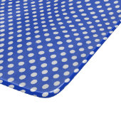 Royal Blue Combination Polka Dots by STaylor Schneidebrett (Ecke)