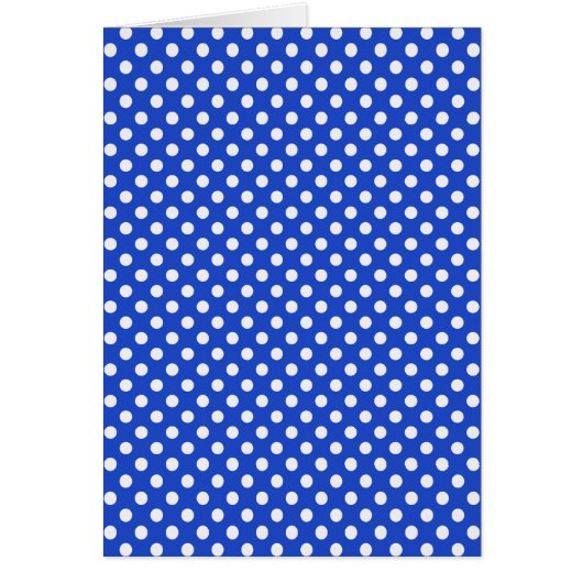Royal Blue Combination Polka Dots von STaylor (Vorne)