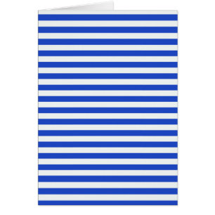Royal Blue Combination Stripes by Shirley Taylor
