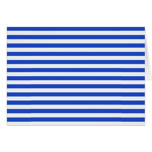 Royal Blue Combination Stripes by Shirley Taylor (Vorderseite (Horizontal))