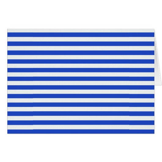 Royal Blue Combination Stripes by Shirley Taylor (Vorderseite (Horizontal))