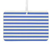 Royal Blue Combination Stripes by Shirley Taylor Autolufterfrischer (Rückseite)