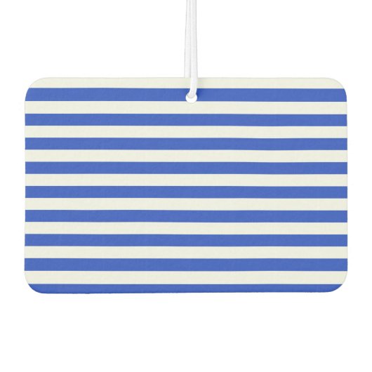 Royal Blue Combination Stripes by Shirley Taylor Autolufterfrischer (Vorderseite)