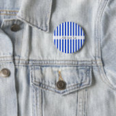 Royal Blue Combination Stripes by Shirley Taylor Button (Beispiel)