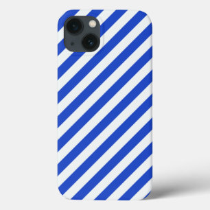 Royal Blue Combination Stripes by Shirley Taylor Case-Mate iPhone Hülle