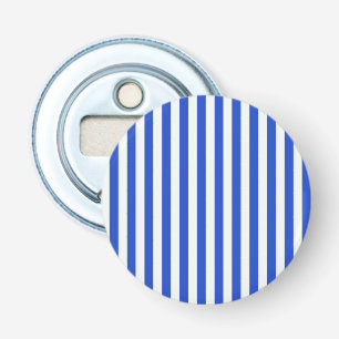 Royal Blue Combination Stripes by Shirley Taylor Flaschenöffner