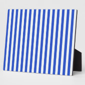 Royal Blue Combination Stripes by Shirley Taylor Fotoplatte (Seite)