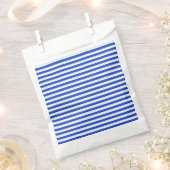 Royal Blue Combination Stripes by Shirley Taylor Geschenktütchen (Ausgeschnitten)