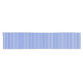 Royal Blue Combination Stripes by Shirley Taylor Kurzer Tischläufer (Horizontal)
