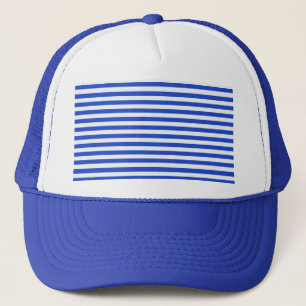 Royal Blue Combination Stripes by Shirley Taylor Truckerkappe