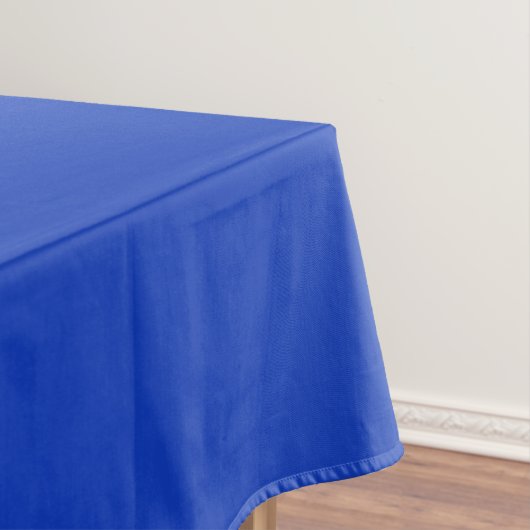 Royal Blue Cotton Tablecloth for Men, Women, Boys Tischdecke (Beispiel)