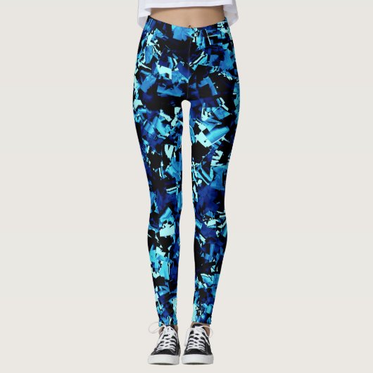 Royal Blue Craze... Leggings (Vorderseite)