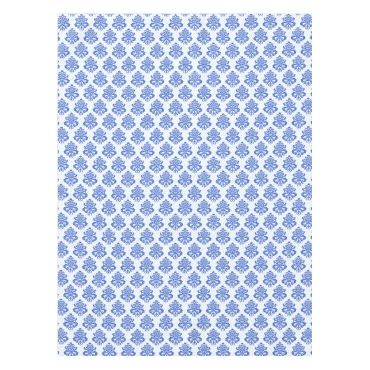 Royal Blue Damask Tischdecke (Vorderseite)