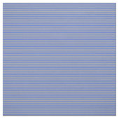 Royal Blue & Dark Gray farbige Streifen Stoff (Muster)