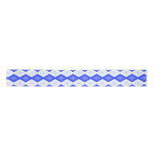Royal blue diamond pattern satinband (Vorderseite)