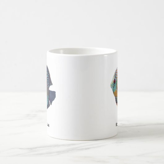 Royal Blue Discus Kaffeetasse (Mittel)