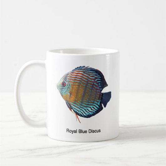 Royal Blue Discus Kaffeetasse (Links)