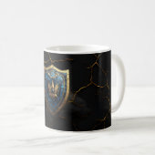 Royal Blue Eagle Crest Gaming    Kaffeetasse (VorderseiteRechts)