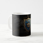 Royal Blue Eagle Crest Gaming    Kaffeetasse (Vorderseite Links)
