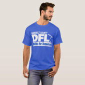 Royal Blue Faribault Co. DFL T - Shirt (100% Baumw (Vorne ganz)