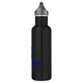 Royal Blue Fitness Water Flasche Edelstahlflasche (Rechts)