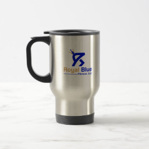Royal Blue Fitness Water Flasche Reisebecher