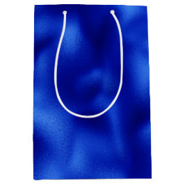 Royal Blue Foil Hanukkah Mittlere Geschenktüte