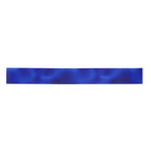 Royal Blue Foil Hanukkah Satin Ribbon Satinband (Vorderseite)