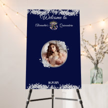 Royal Blue Foto Boho Elegant Boho Quinceañera