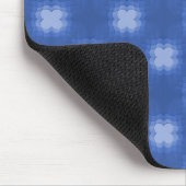 Royal Blue Funky Flair Mousepad (Ecke)