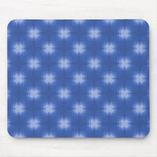 Royal Blue Funky Flair Mousepad (Vorne)
