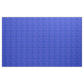 Royal Blue Geometric Circuit Fabric Stoff (Yard (91,4 cm))